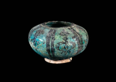 Turquoise Ball Vase