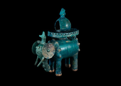 Elephant With Incense Burner